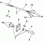 E10FRELECM Ignition switch & cable -- 9.9