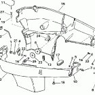 BE225SLECS Нижний кожух двигателя