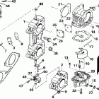 BE225SLECS Carburetor & linkage -- 225, 250