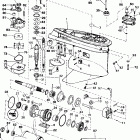 E100WQLECS Gearcase -- 100wqx models