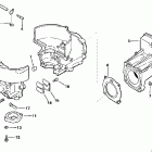 E2RECS Cylinder & crankcase, reed valve
