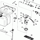 E115FTLECS Oil tank kit -- 1.8 gallon -- (optional)