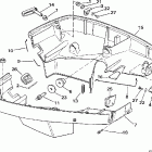 HE130TXACB Нижний кожух двигателя