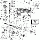E115FTLECS Gearcase -- fsl, ftl models