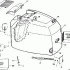BE225SLECS Engine cover -- johnson -- 200sl, stl, 225stl, sl, gl