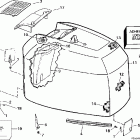 BE225SLECS Engine cover-evinrude-200tl,tx,cx,225tx,cx,tz,cz,qx,nx,2...
