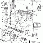 BE150ELECD Gearcase -- standard rotation -- gl models