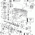 E150JLEUE Gearcase-standard rotation - 20