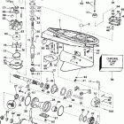 E130TXAUM Gearcase - 130tl & 130tx standard rotation