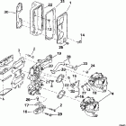 HE55WMLZ Intake manifold & air silencer