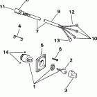 BE15FDLEUA Ignition switch & cable - 9.9