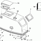 SE40RSLD Капот-Evinrude