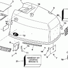E130TXAUM Капот-Evinrude