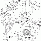 BE90SXEUA Fuel bracket & components