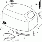BE15FDLEUA Капот-Evinrude