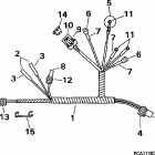 BE15FDLEUA Motor cable - te models
