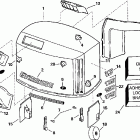 E150JLEUE Капот-Evinrude