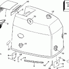BE250TXEUM Капот-Evinrude