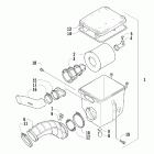 DVX 400 Воздухоочиститель в сборе