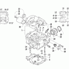 650 TRV Головка цилиндров