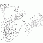 Prowler Rear and parking brake assembly