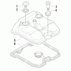 DVX 400 Крышка головки цилиндров