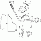 DVX 50 Handlebar and control assembly