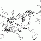 DVX 50 Frame and related parts assembly