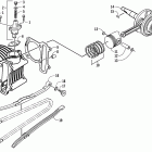 DVX 50 Crankshaft, cylinder, piston, and cam chain assemblies
