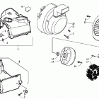 DVX 90 Revised Stator, flywheel, and engine shroud assemblies
