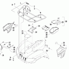 500 Auto Revised Front rack and headlight assemblies (le)