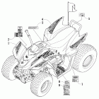 DVX 90 Наклейки