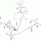 650 TRV Рычаг переключения