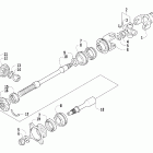 700 H1 EFI Вторичный привод в сборе