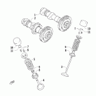 700 TRV Распредвал и клапана