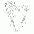 650 H1 TRV Распредвал и клапана