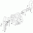 700 EFI Revised Корпус и патрубки охлаждения