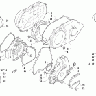 700 TRV Крышки сцепления ,ремня и магнето