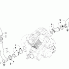 400 TRV Корпус и патрубки охлаждения