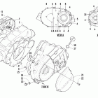 366 Крышки сцепления ,ремня и магнето