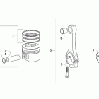 700 Diesel Поршни и шатуны