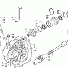 250 Utility Transmission case assembly