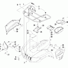 700 H1 EFI Передние фары и багажник