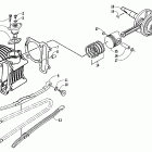 DVX 90 Revised Crankshaft, cylinder, piston, and cam chain assemblies