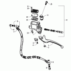 DVX 50 Передний тормоз ручной