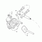 700 Diesel Fuel feed pump and push rod assemblies