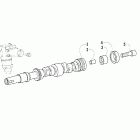 700 Diesel Camshaft and fuel pump drive eccentric