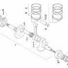400 Manual Коленчатый вал
