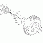 DVX 400 Переднее колесо