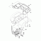 700 EFI Revised Rear rack and footwell assemblies
